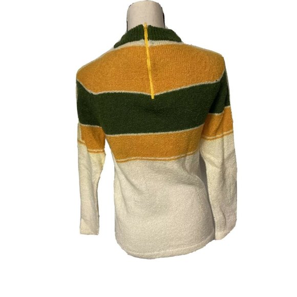 Geometric Multicolor Festive Holiday Sweater for Women - Picture 2 of 7